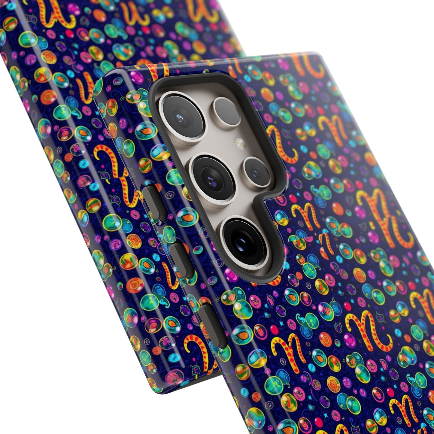 Tough Cases, Aquarius, Zodiac, Bubble Pattern