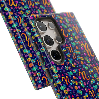 Tough Cases, Aquarius, Zodiac, Bubble Pattern