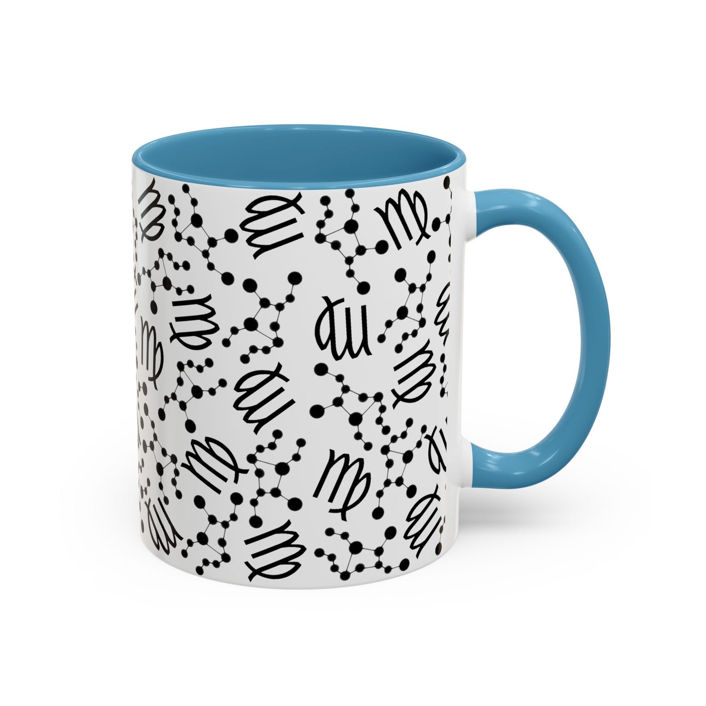 Accent Coffee Mug with the Virgo sign (11, 15oz)