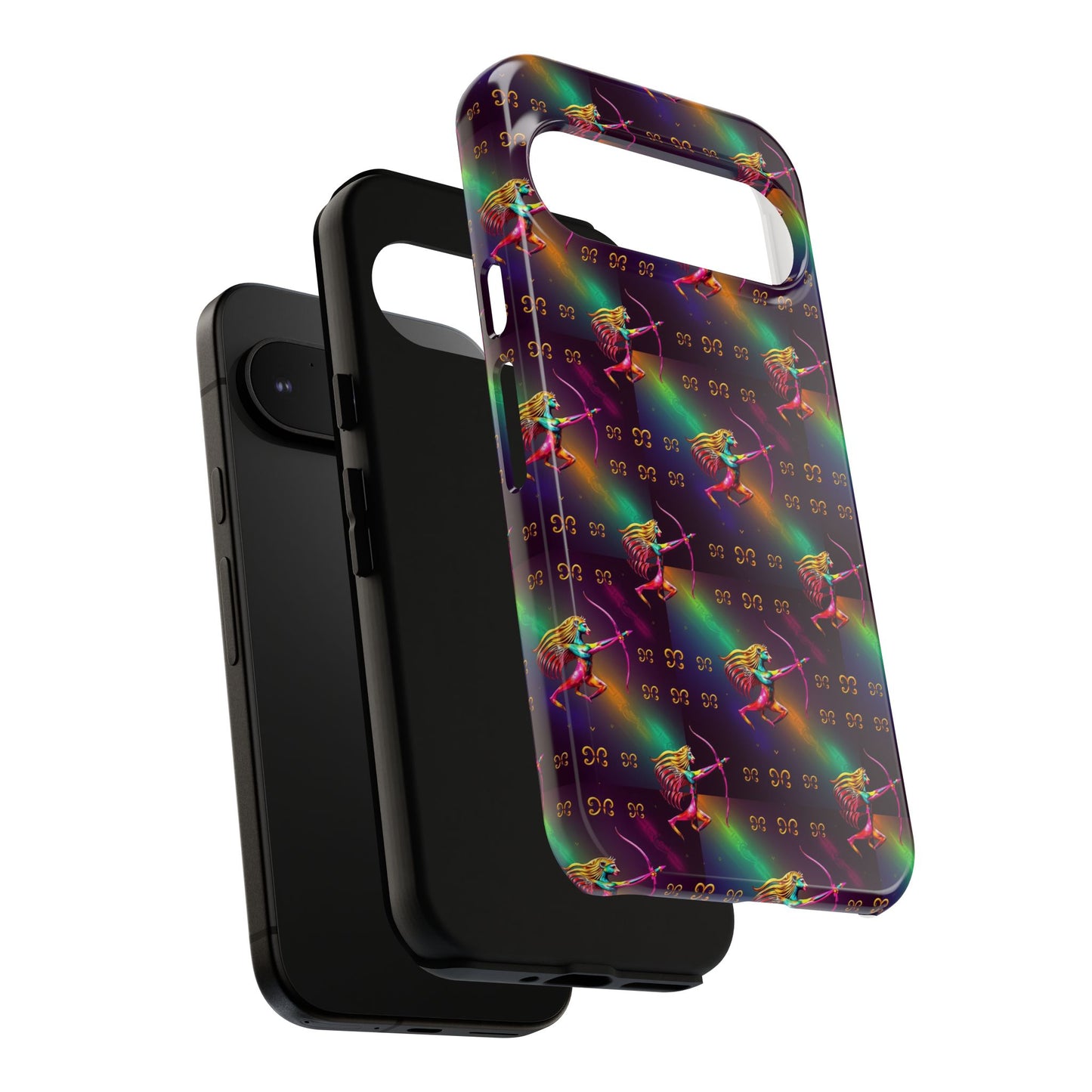 Tough Cases, Sagittarius, Zodiac v1, Metal Pattern