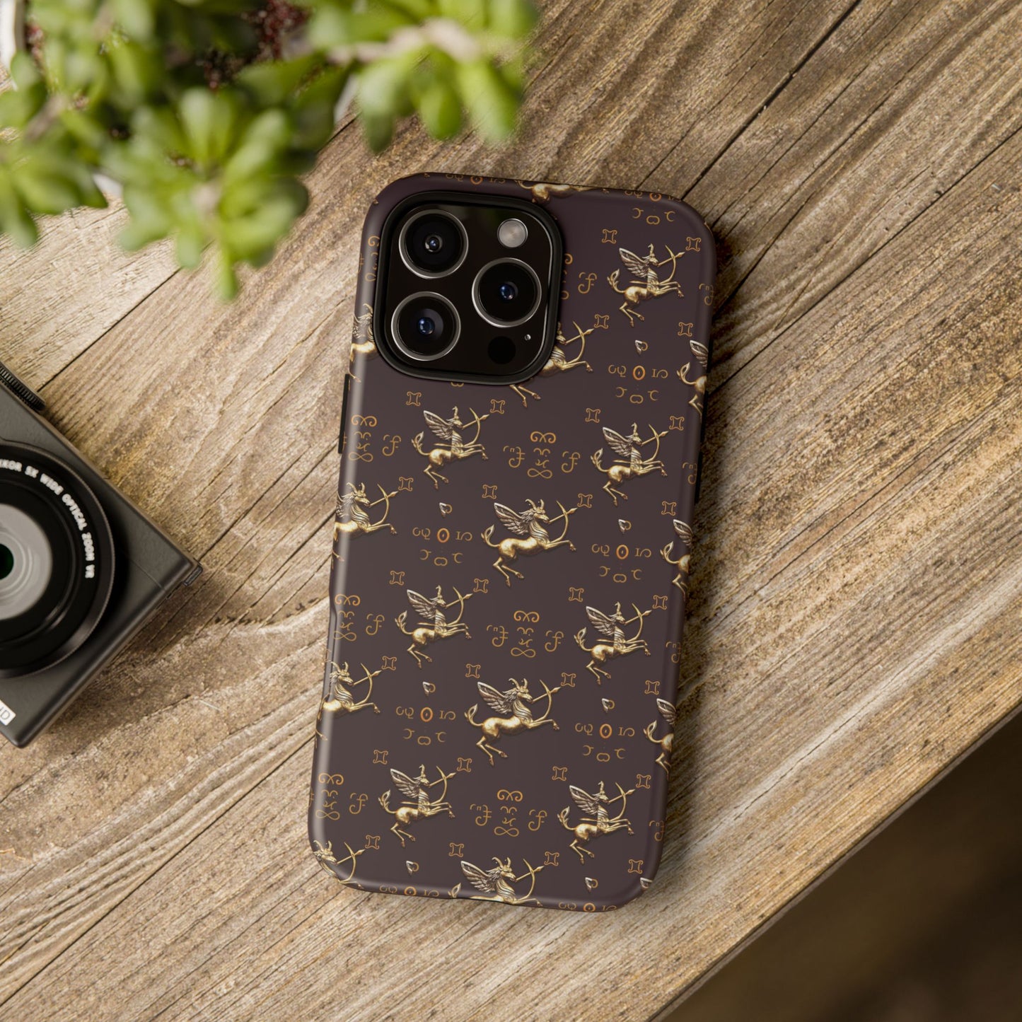 Tough Cases, Sagittarius, Zodiac v3, Metal Pattern
