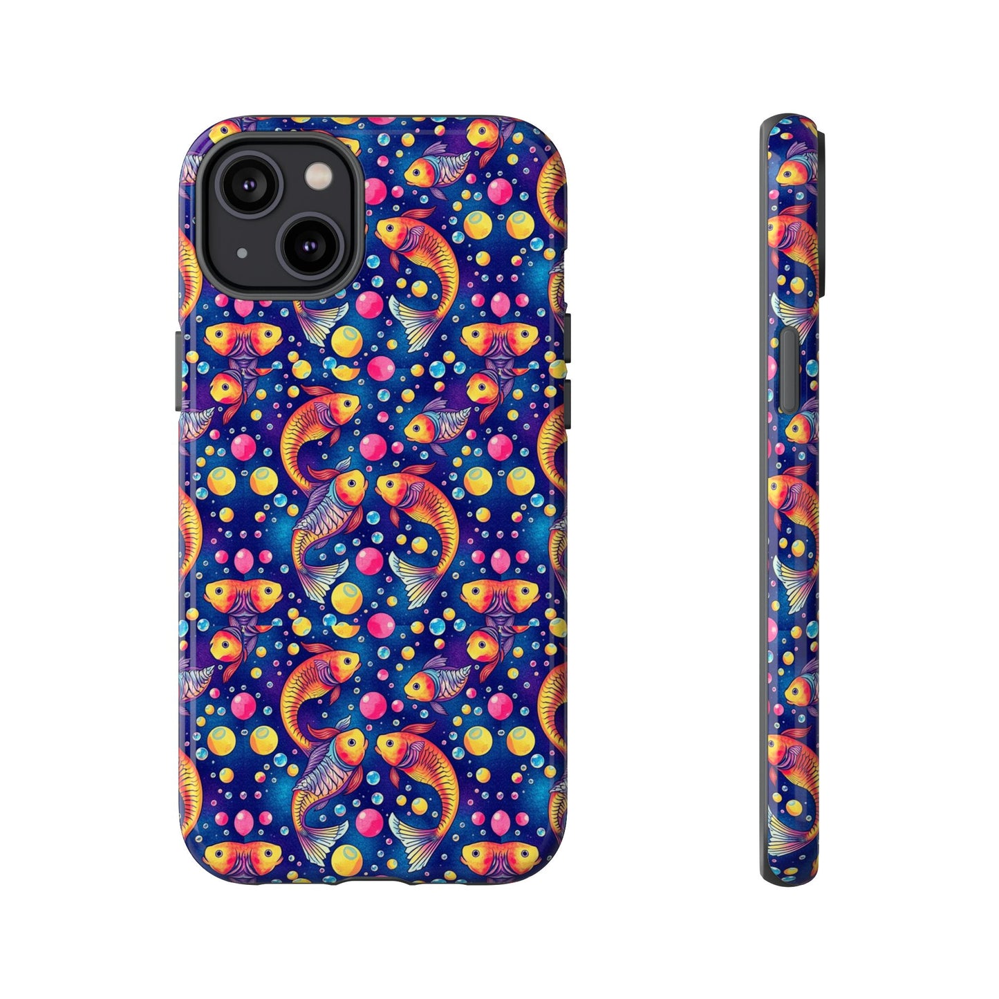 Tough Cases, Pisces, Zodiac, Bubble Pattern