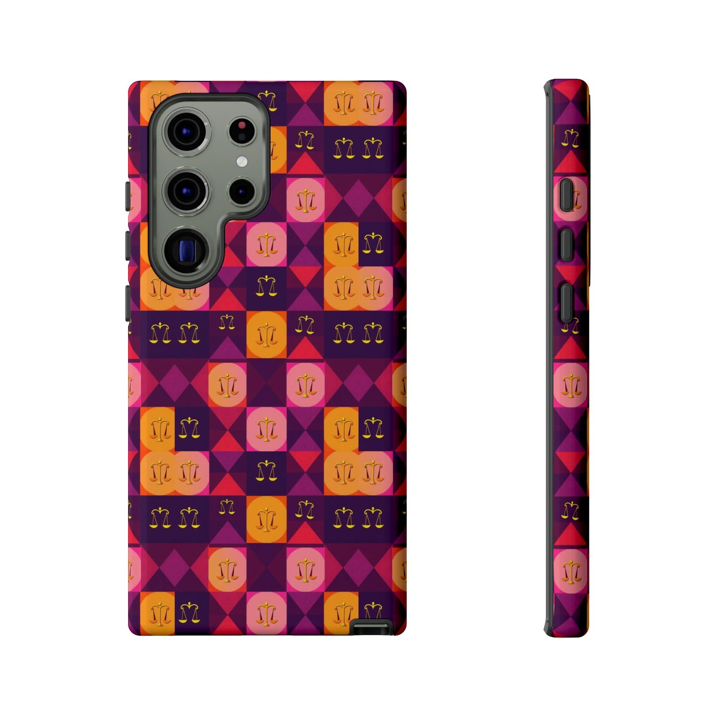 Tough Cases, Libra, Zodiac v1, Shape Pattern