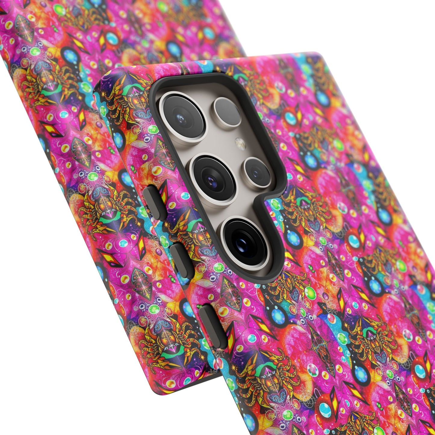 Tough Cases, Scorpio, Zodiac v1, Bubble Pattern