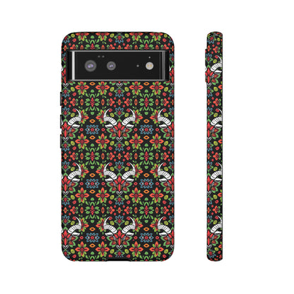 Tough Cases, Taurus, Zodiac v2, Flower Pattern