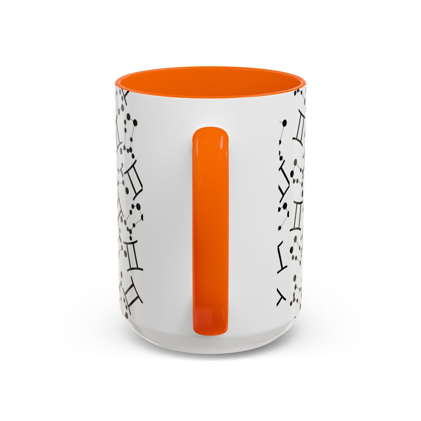 Accent Coffee Mug with the Gemini sign (11, 15oz)
