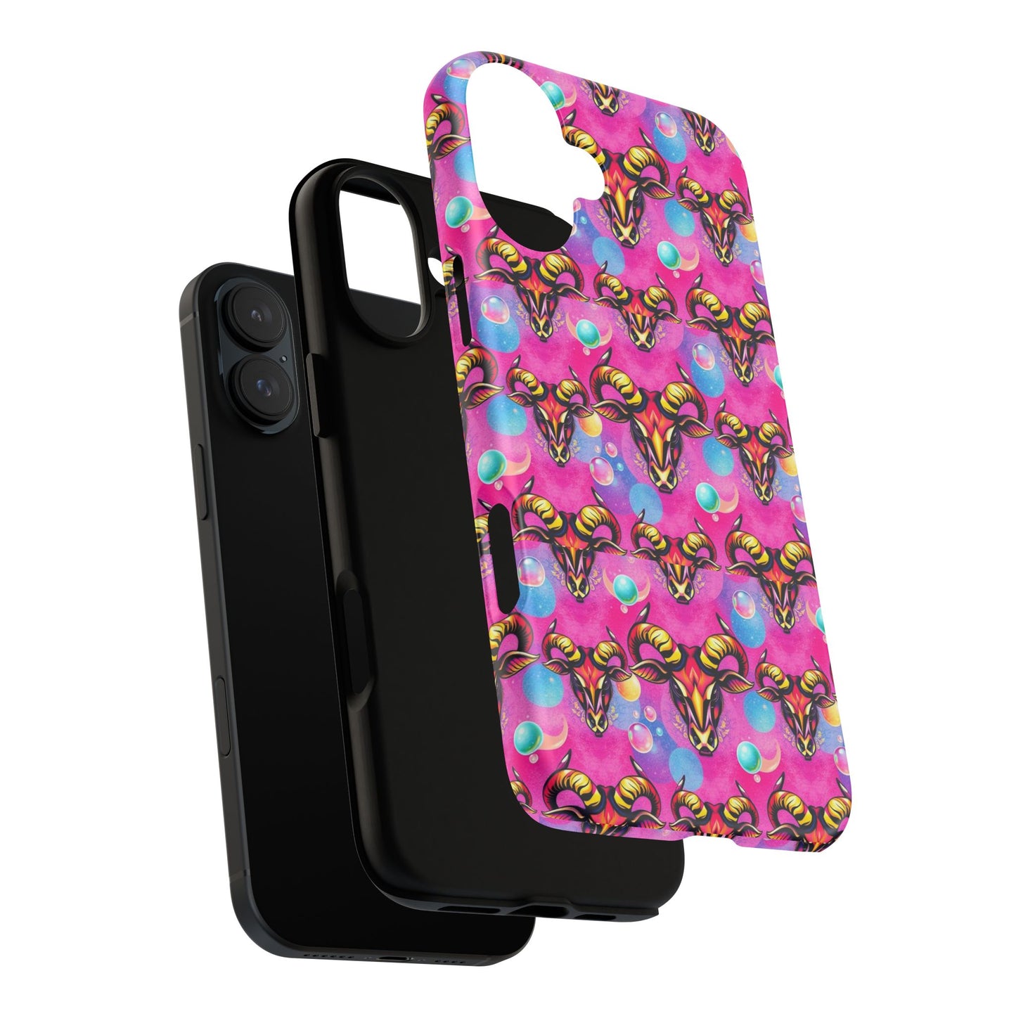 Tough Cases, Taurus, Zodiac, Bubble Pattern