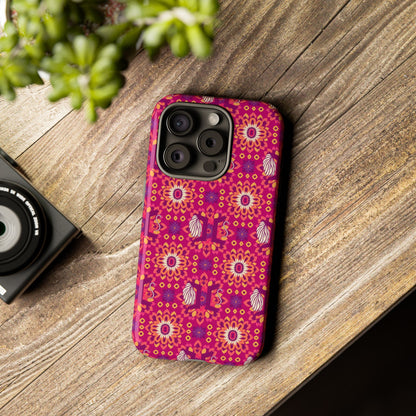 Tough Cases, Gemini, Zodiac v1, Flower Pattern