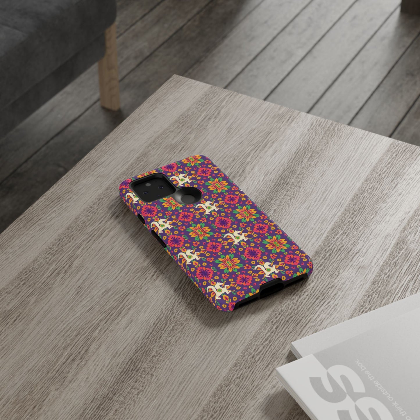 Tough Cases, Aquarius, Zodiac v1, Flower Pattern