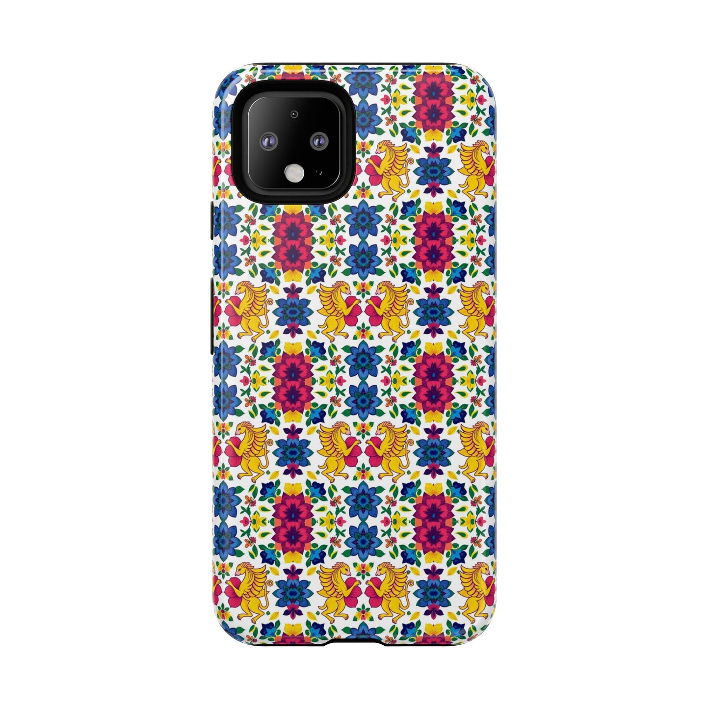 Tough Cases, Gemini, Zodiac, Flower Pattern