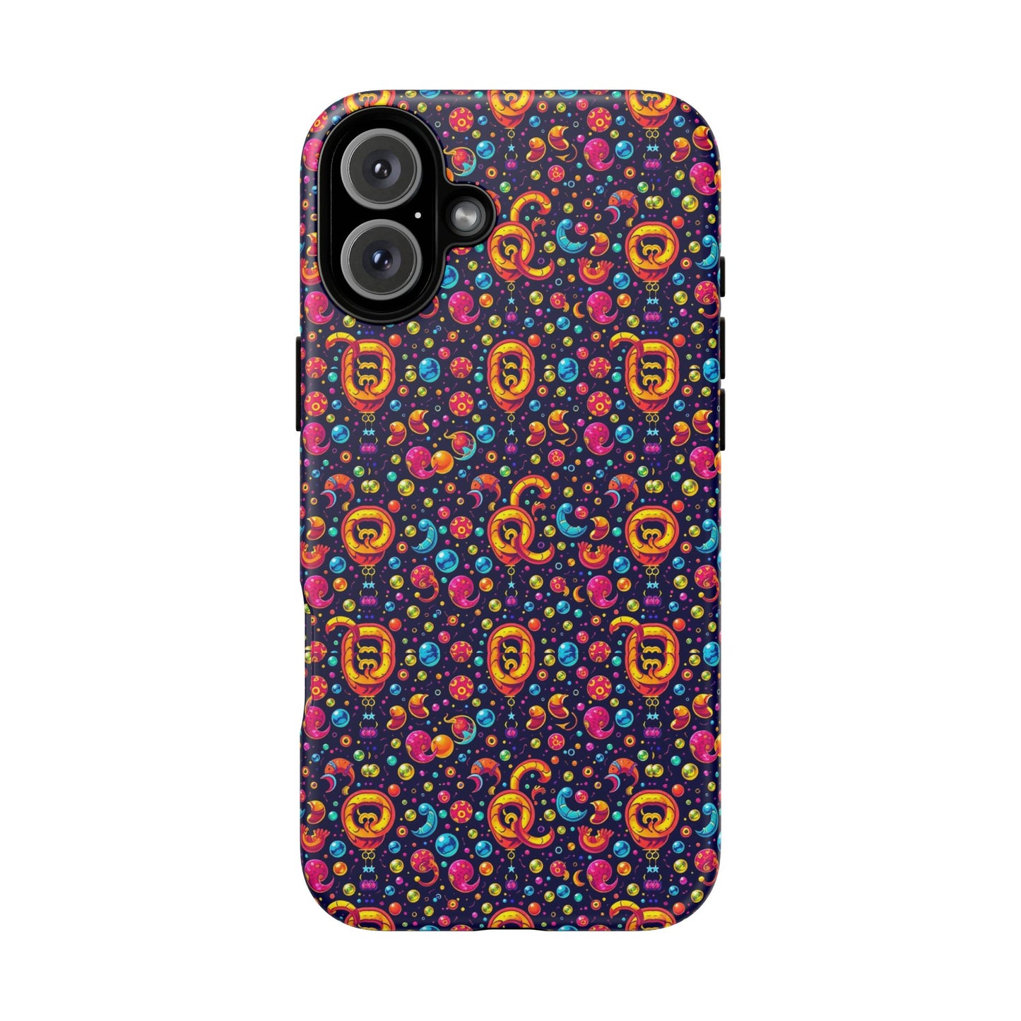 Tough Cases, Aquarius, Zodiac v1, Bubble Pattern
