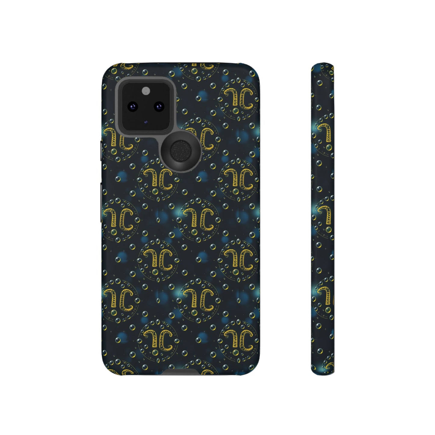 Tough Cases, Aquarius, Zodiac v2, Bubble Pattern