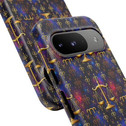 Tough Cases, Libra, Zodiac v2, Metal Pattern