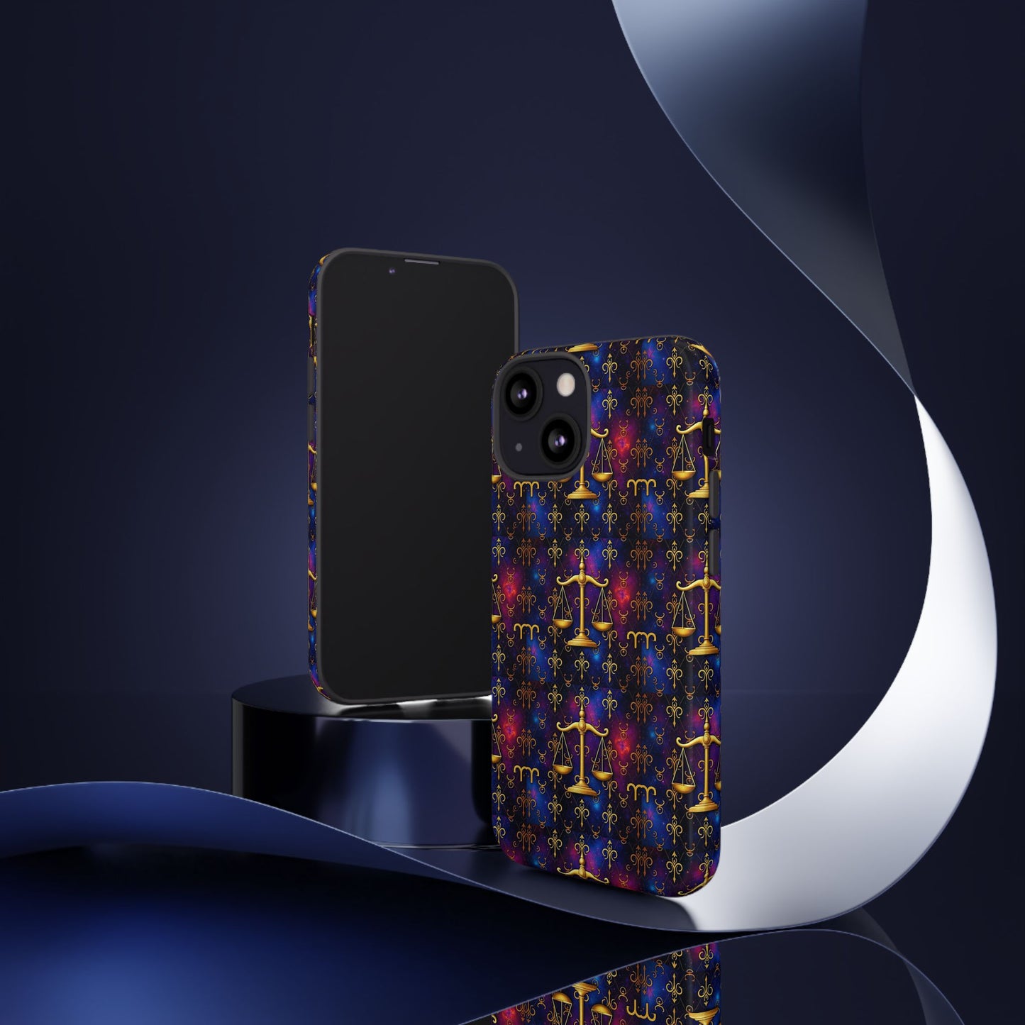 Tough Cases, Libra, Zodiac v2, Metal Pattern