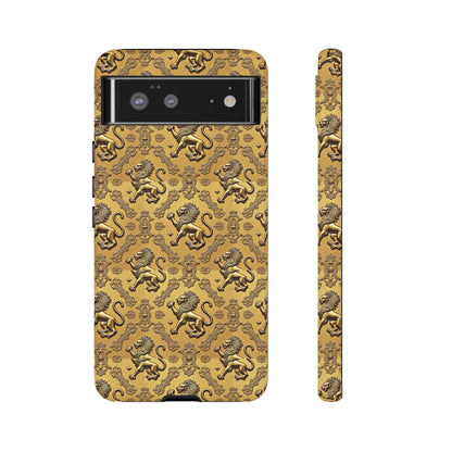 Tough Cases, Leo, Zodiac, Metal Pattern