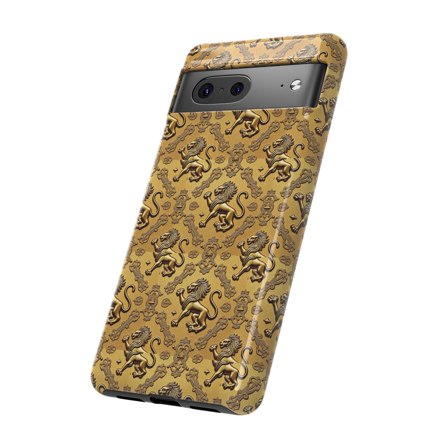 Tough Cases, Leo, Zodiac, Metal Pattern