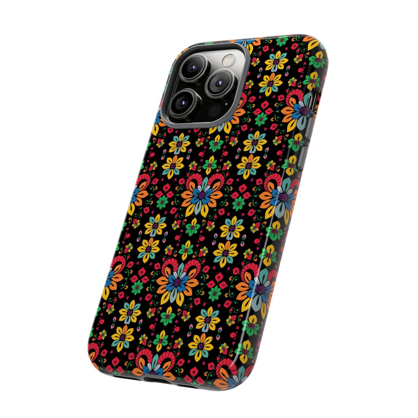 Tough Cases, Aries, Zodiac v2, Flower Pattern