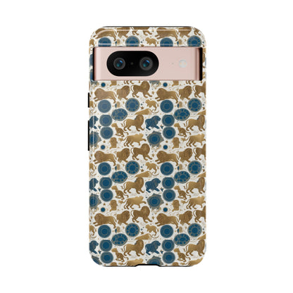 Tough Cases, Leo, Zodiac v2, Metal Pattern
