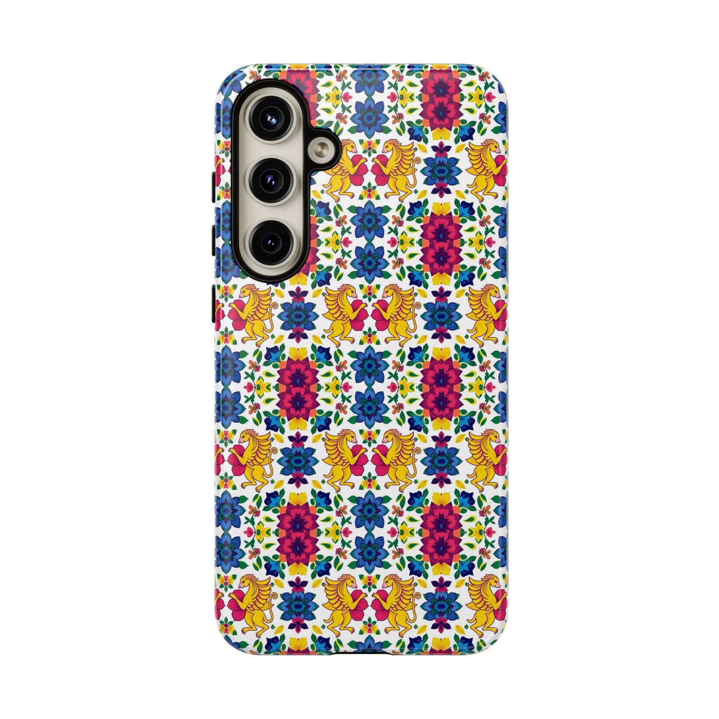 Tough Cases, Gemini, Zodiac, Flower Pattern