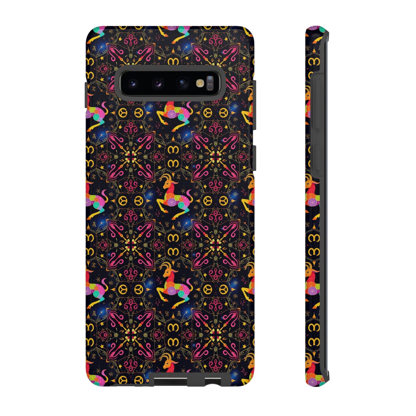 Tough Cases, Capricorn, Zodiac v2, Metal Pattern