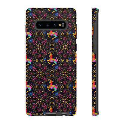 Tough Cases, Capricorn, Zodiac v2, Metal Pattern