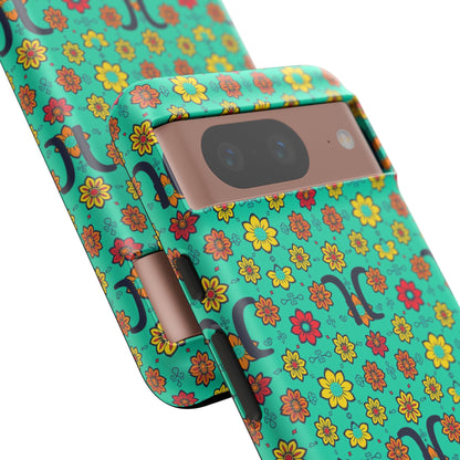 Tough Cases, Aquarius, Zodiac v2, Flower Pattern