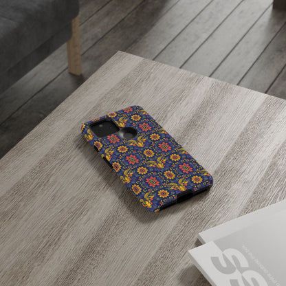 Tough Cases, Taurus, Zodiac v3, Flower Pattern