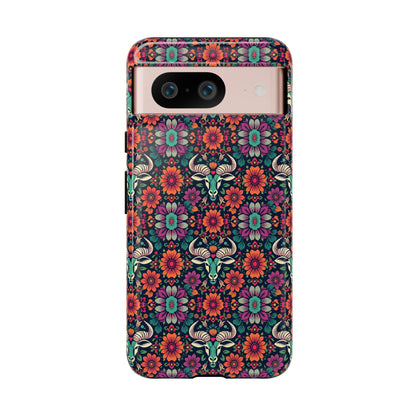 Tough Cases, Taurus, Zodiac v4, Flower Pattern