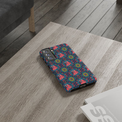 Tough Cases, Capricorn, Zodiac v1, Flower Pattern
