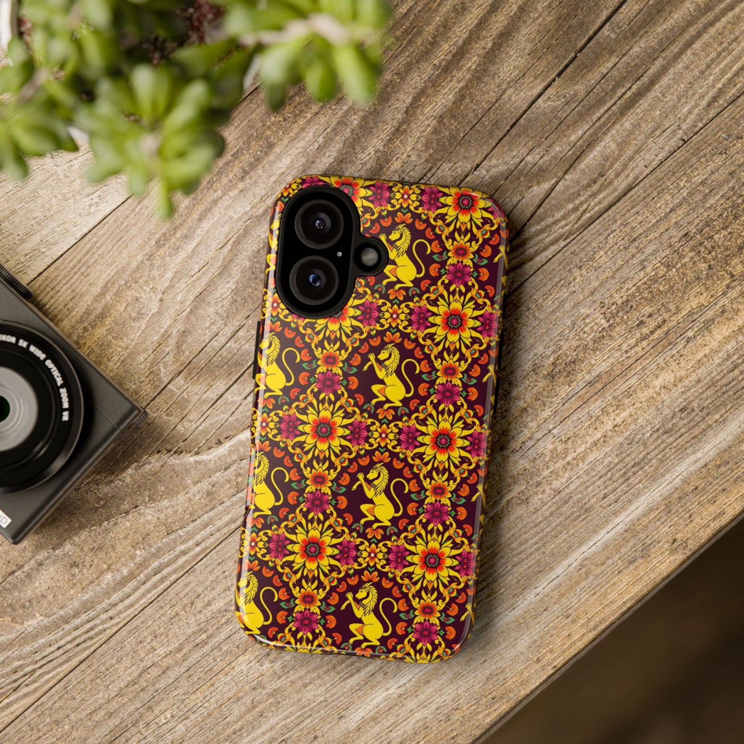 Tough Cases, Virgo, Zodiac v1, Flower Pattern