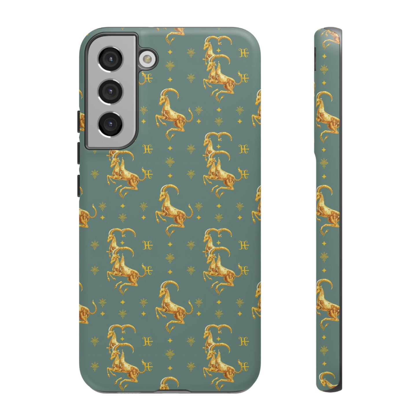 Tough Cases, Capricorn, Zodiac v1, Metal Pattern