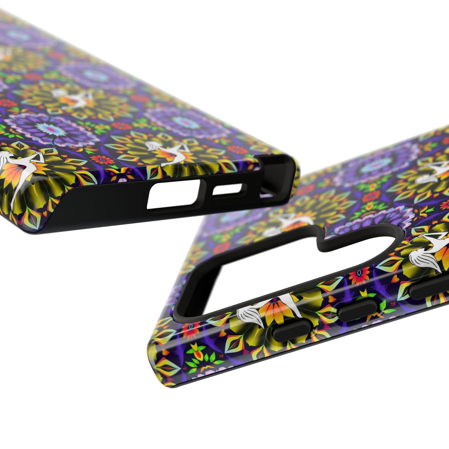 Tough Cases, Sagittarius, Zodiac v1, Flower Pattern