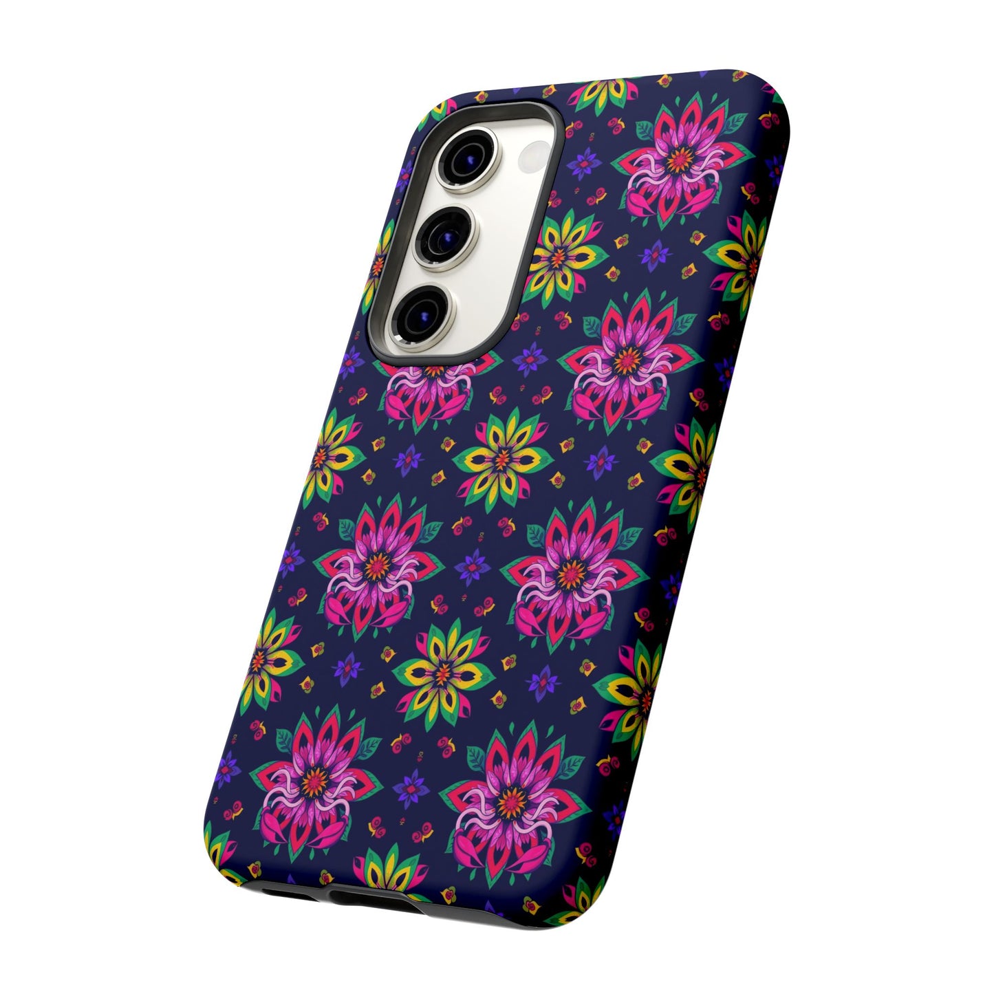 Tough Cases, Scorpio, Zodiac v4, Flower Pattern