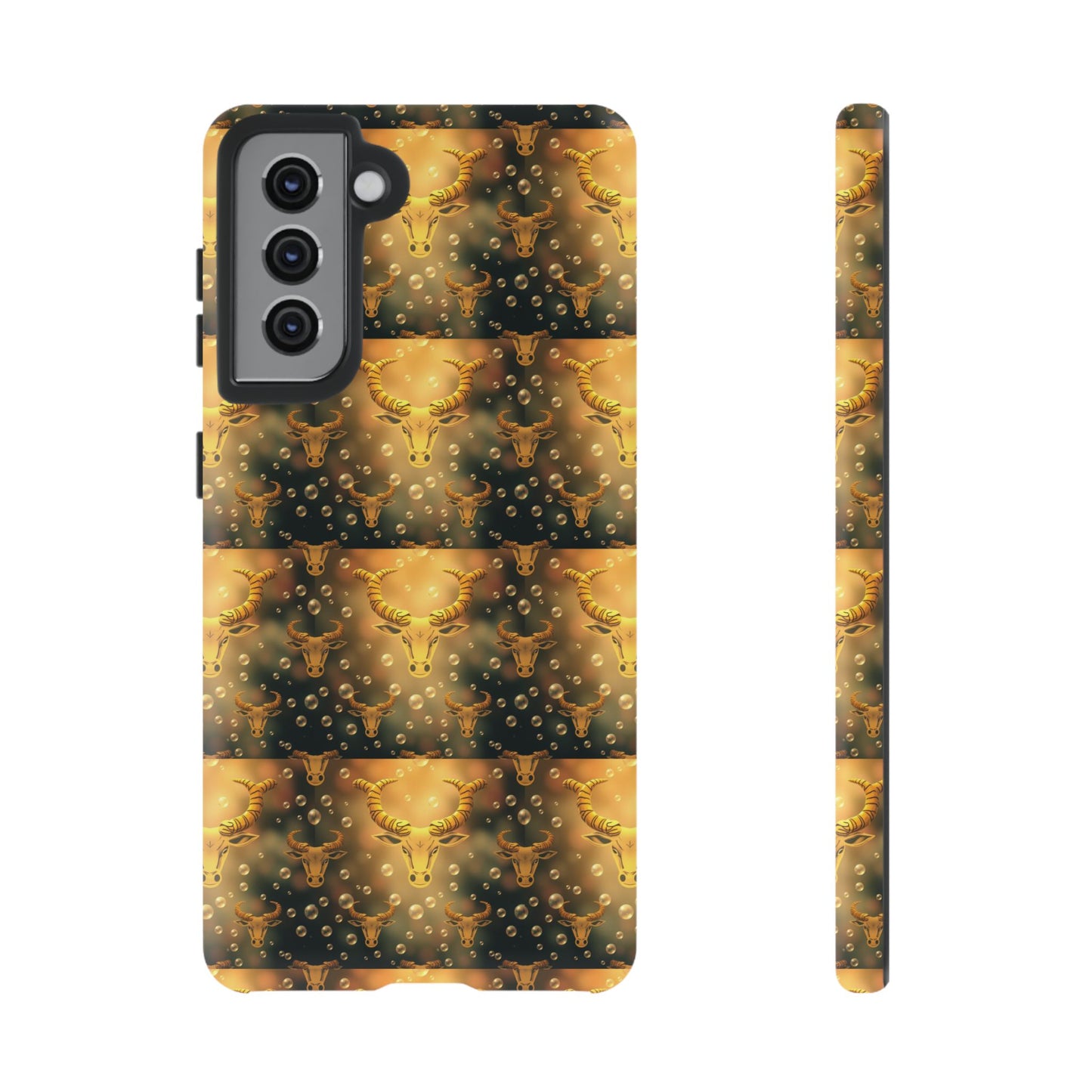 Tough Cases, Taurus, Zodiac v1, Bubble Pattern