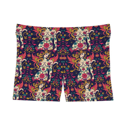 Women's Shorts, (AOP), Gemini, Zodiac v3, Sexy Pattern