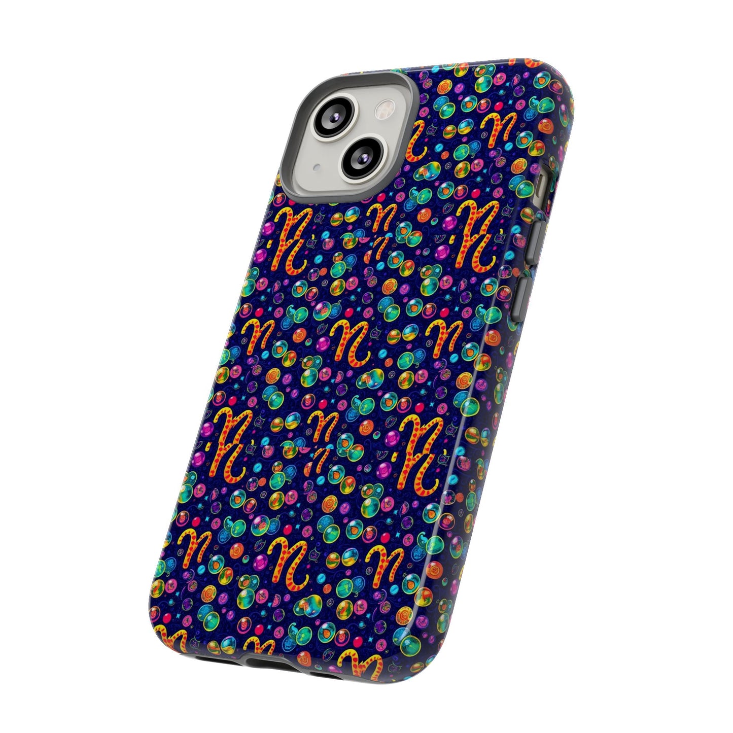 Tough Cases, Aquarius, Zodiac, Bubble Pattern
