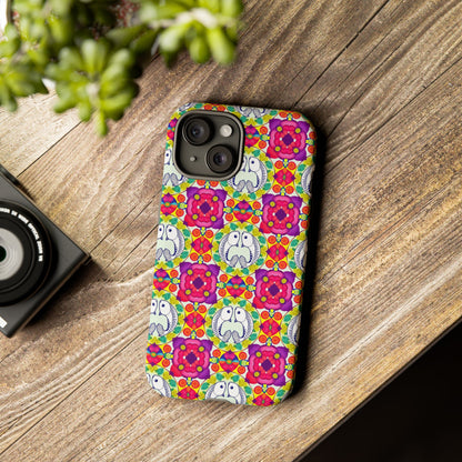 Tough Cases, Pisces, Zodiac v2, Flower Pattern