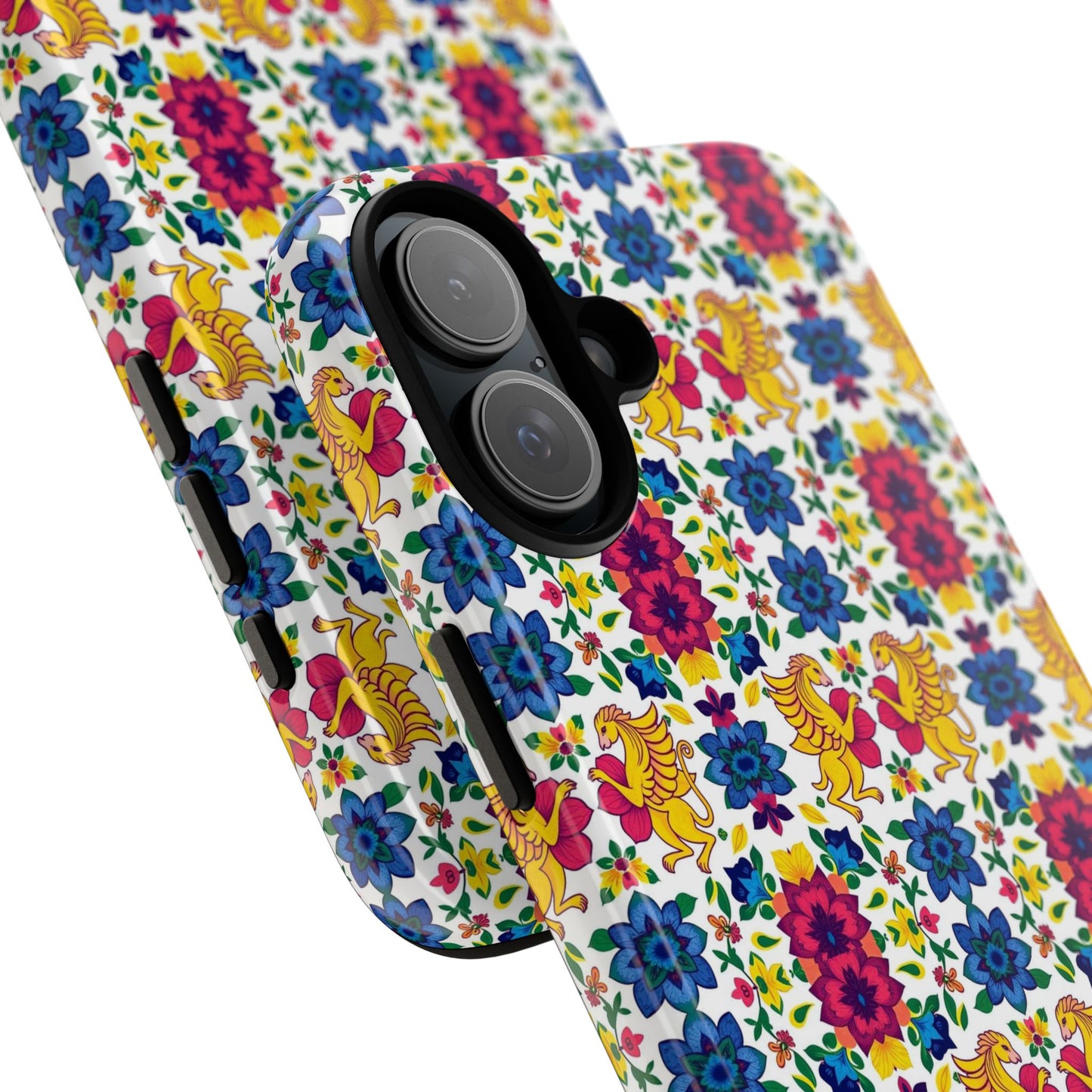 Tough Cases, Gemini, Zodiac, Flower Pattern