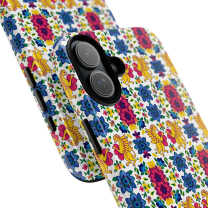 Tough Cases, Gemini, Zodiac, Flower Pattern