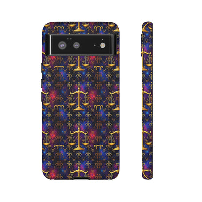Tough Cases, Libra, Zodiac v2, Metal Pattern