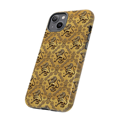 Tough Cases, Leo, Zodiac, Metal Pattern