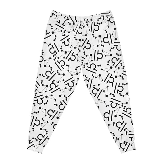 Athletic Joggers Libra Zodiac sign (AOP)