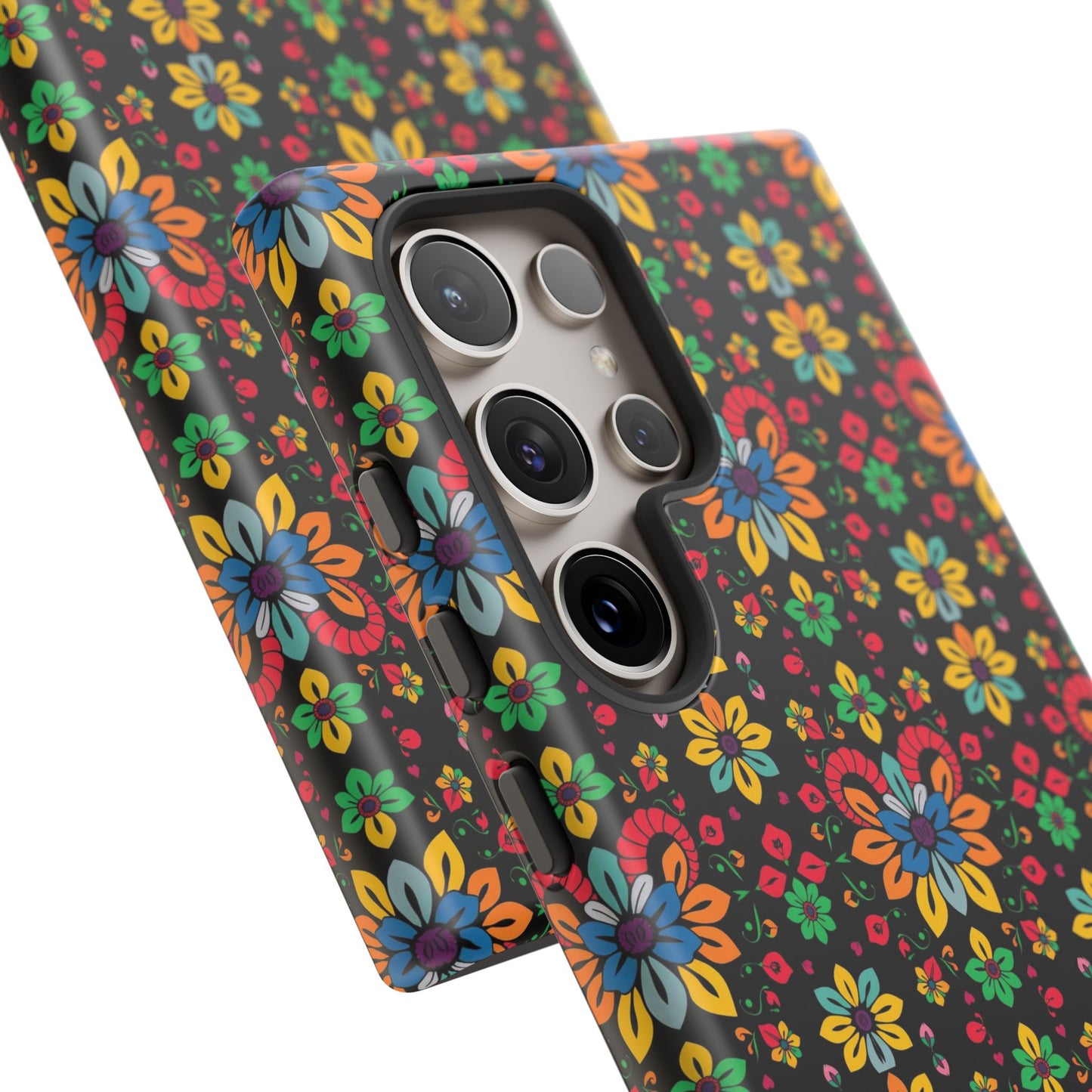 Tough Cases, Aries, Zodiac v2, Flower Pattern
