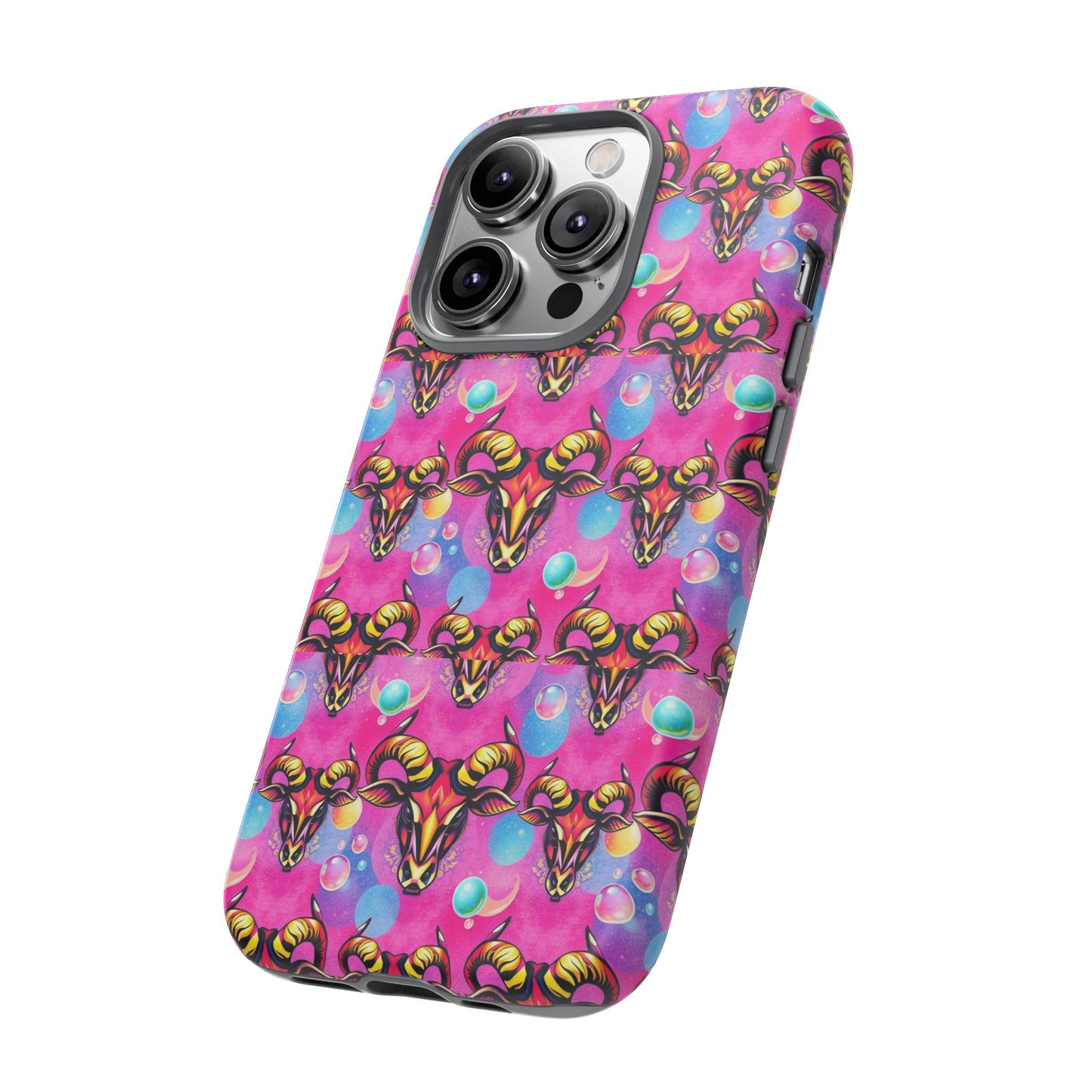 Tough Cases, Taurus, Zodiac, Bubble Pattern