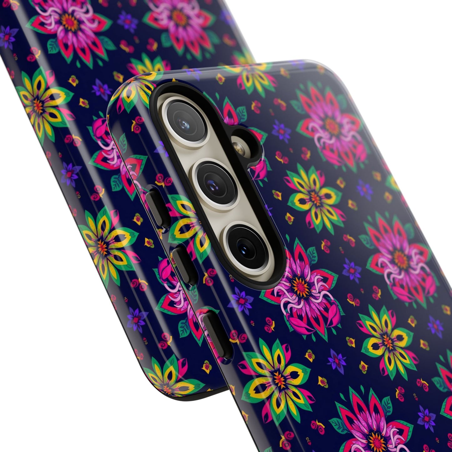 Tough Cases, Scorpio, Zodiac v4, Flower Pattern