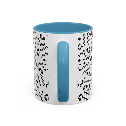 Accent Coffee Mug with the Aquarius sign (11, 15oz)