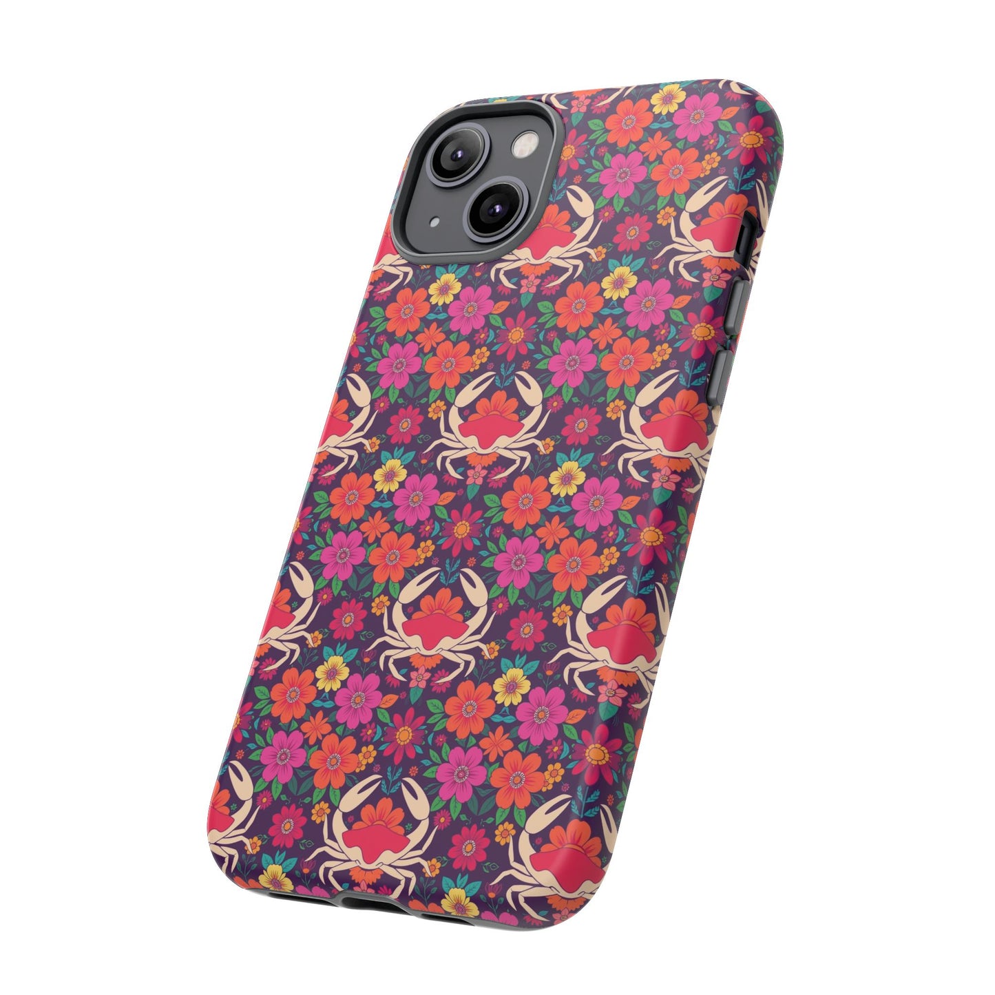 Tough Cases, Cancer, Zodiac v1, Flower Pattern