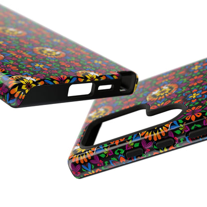 Tough Cases, Capricorn, Zodiac v2, Flower Pattern