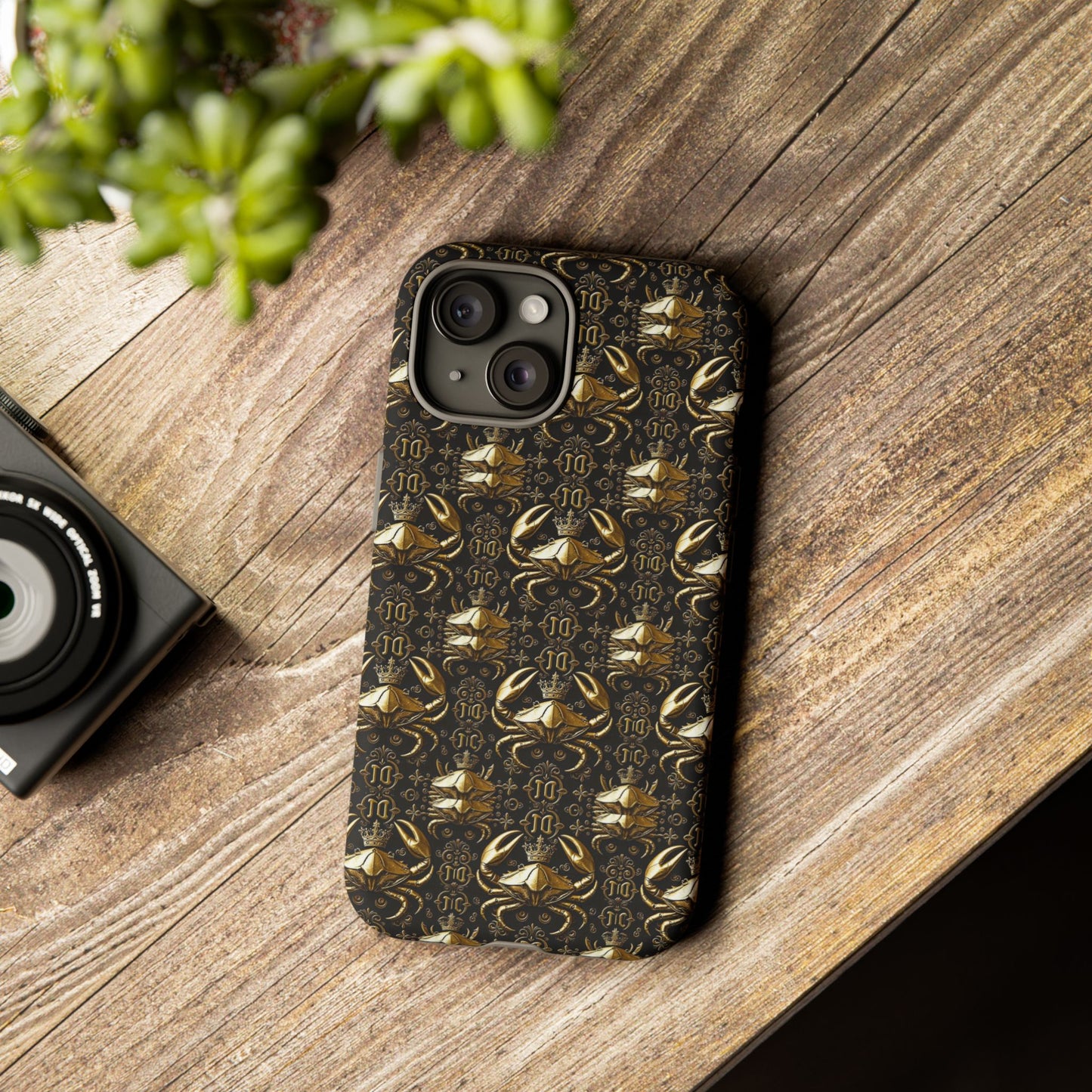 Tough Cases, Cancer, Zodiac, Metal Pattern