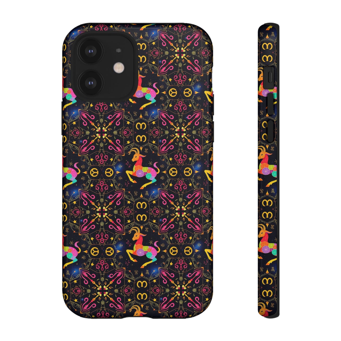 Tough Cases, Capricorn, Zodiac v2, Metal Pattern